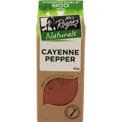 Mrs Rogers Eco Ground Cayenne Pepper 30g