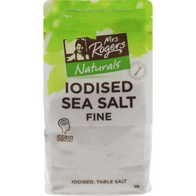 Mrs Rogers Fine Iodised Salt 1kg