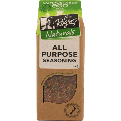 Mrs Rogers Naturals All Purpose Seasoning ECO Pack 32g