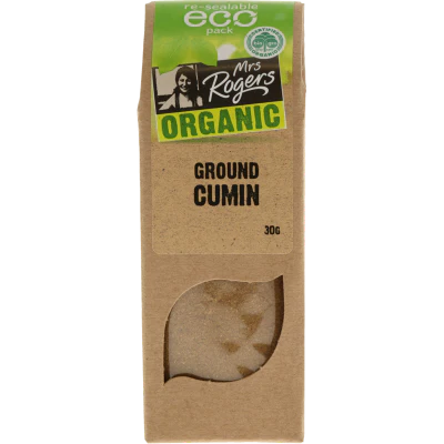 Mrs Rogers Organic Ground Cumin 30g