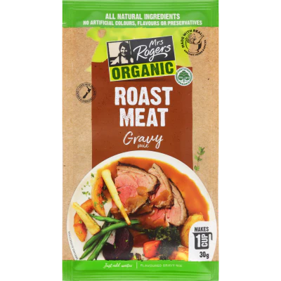 Mrs Rogers Organic Roast Meat Gravy Mix 30G
