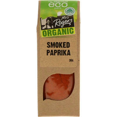 Mrs Rogers Organic Smoked Paprika 30g