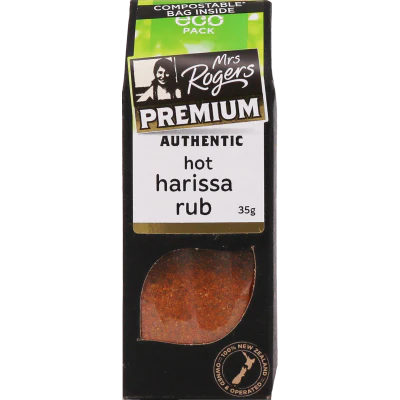 Mrs Rogers Premium Eco Harissa Rub 35g
