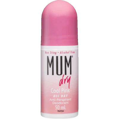 Mum Dry Cool Pink All Day Anti-Perspirant Deodorant 50ml