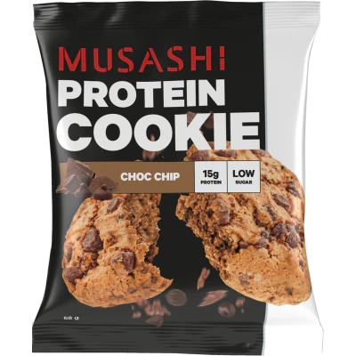 Musashi Choc Chip Protein Cookie 58g