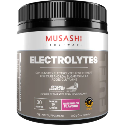 Musashi Electrolytes Watermelon Flavour Oral Powder 300g