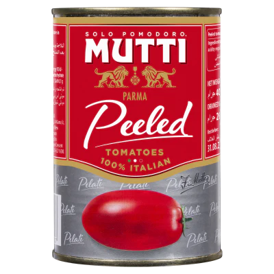 Mutti Whole Peeled Tomatoes 400g