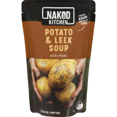 Naked Potato & Leek Soup With Chives 500g