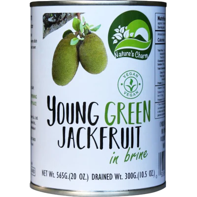Nature's Charm Young Green Jackfruit In Brine 565g