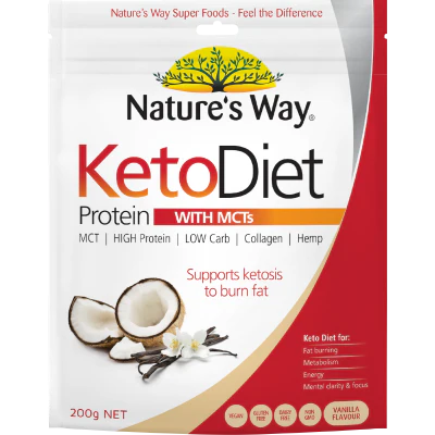 Nature's Way Keto Diet Protein With MCTs 200g
