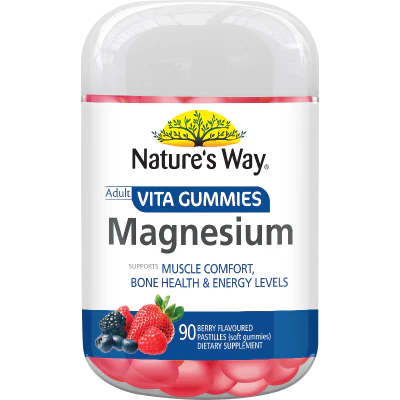 Nature's Way Magnesium Adult Vita Gummies 90pk
