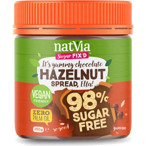 Natvia 98% Sugar Free Hazelnut Spread 350g