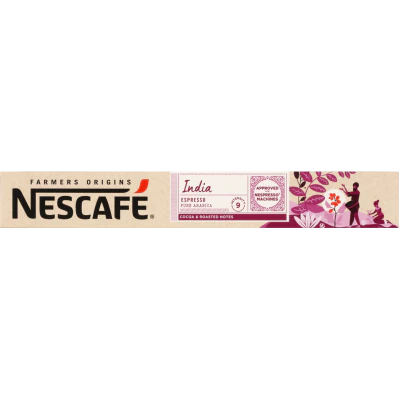 Nescafe Farmers Origins India Espresso Pure Arabica Coffee Capsules 53g