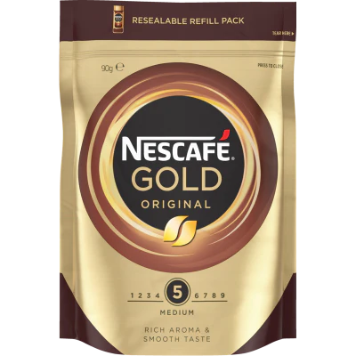 Nescafe Gold Original Medium 5 Coffee 90g