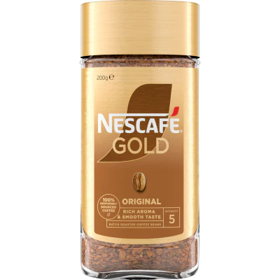 Nescafe Gold Original Medium Instant Coffee 200g