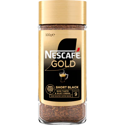 Nescafe Gold Short Black Coffee 100g
