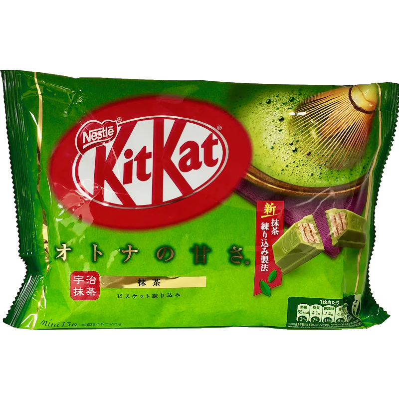 Nestle KitKat Mini Share Pk Grn Tea 10pk