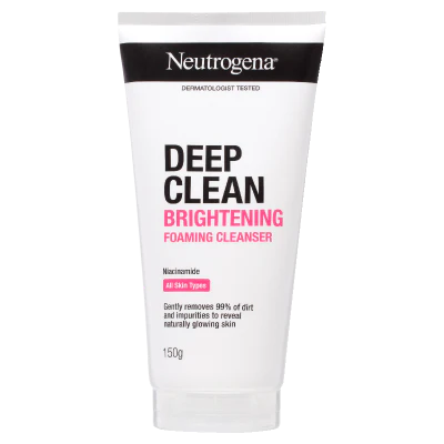 Neutrogena Deep Clean Brightening Foaming Face Cleanser 150g