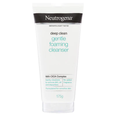 Neutrogena Deep Clean Gentle Foaming Cleanser 175g