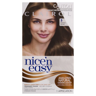 Nice'n Easy Medium Brown 5 Hair Colour ea