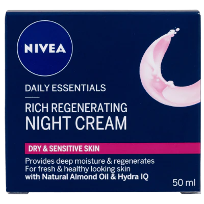 Nivea Daily Essentials Rich Regenerating Night Cream 50ml