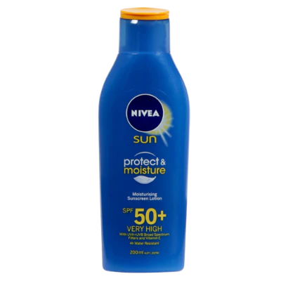 Nivea Moisturising Spf50+ Sunscreen Lotion 200ml