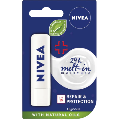 Nivea Repair & Protection SPF15 Lip Balm 4.8g