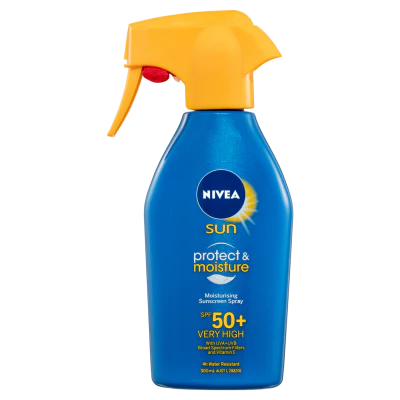 Nivea Sun Moisture & Protect SPF50+ Sunscreen Spray 300ml