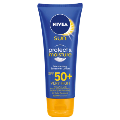 Nivea Sun Protect And Moisture SPF50+ Sunscreen 100ml