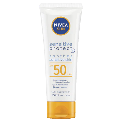 Nivea Sun Sensitive Protect Sunscreen Lotion SPF50 100ml