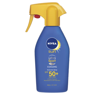 Nivea Ultra Sport Spf50plus Sunscreen Spray 300ml