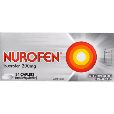 Nurofen Pain & Inflammation Relief Caplets 24pk