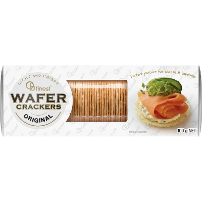 OB Finest Natural Wafer Crackers 100g