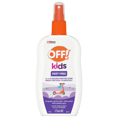 Off Kids Deet Free Insect Repellent Spray 175ml