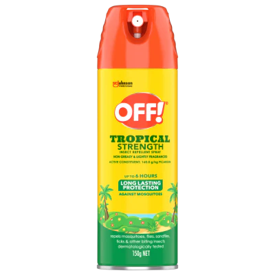 Off Tropical Strength Insect Repellent Spray 150g