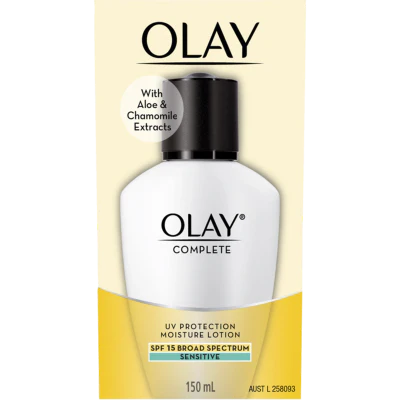 Olay Complete Moisture Lotion for Sensitive Skin SPF15 150ml