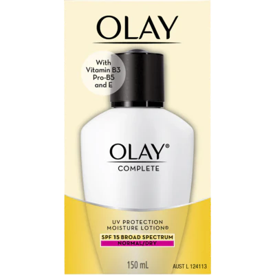 Olay Complete Normal/Dry SPF 15 Moisture Lotion 150ml