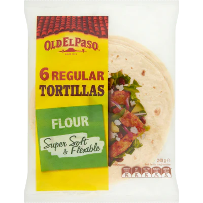 Old El Paso Tortillas 6 Pack 240g