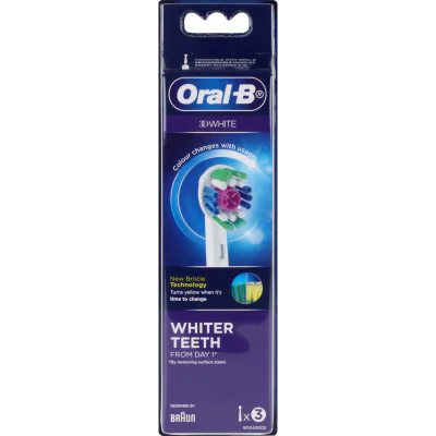 Oral-B 3D White Brush Heads 3pk