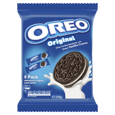 Oreo Original  Cookies 9 x 27.5g
