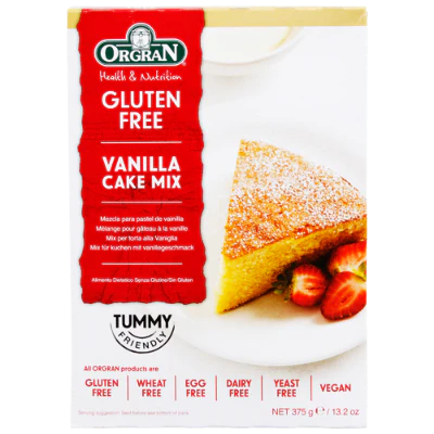 Orgran Gluten Free Vanilla Cake Mix 375g