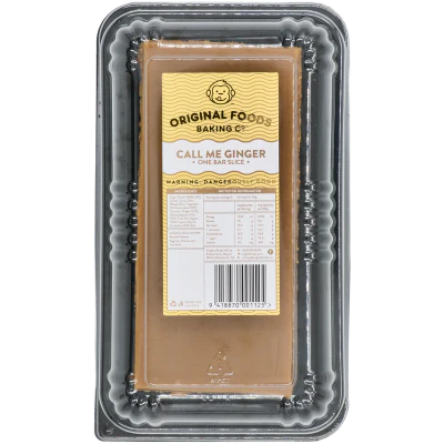 Original Foods Baking Co Call Me Ginger Slice 1pk