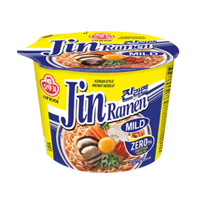 Ottogi Ottogi Jin Ramen Mild Noodles Bowl 110g