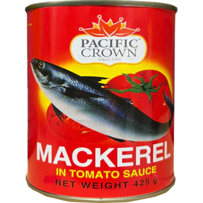 Pacific Crown Mackerel In Tomato Sauce 425g