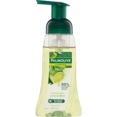 Palmolive Foaming Antibacterial Lime & Mint Hand Wash Pump 250ml