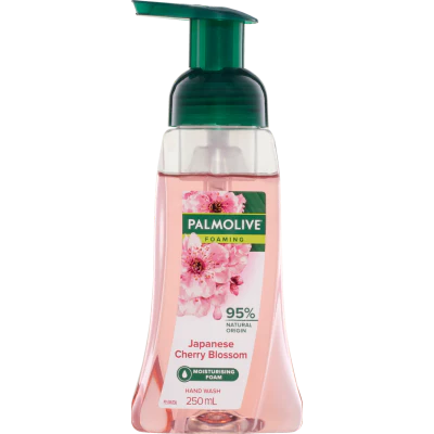 Palmolive Foaming Nourishing Japanese Cherry Blossom Hand Wash Pump 250ml