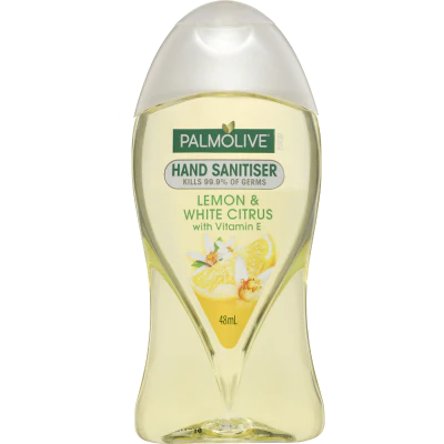 Palmolive Lemon & White Citrus Antibacterial Travel Hand Sanitizer 48ml