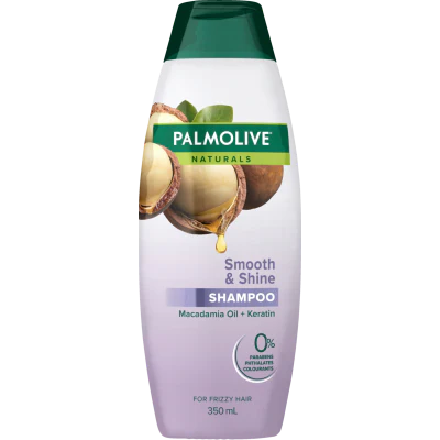 Palmolive Naturals Smooth & Shine Macadamia Oil + Keratin Shampoo 350ml