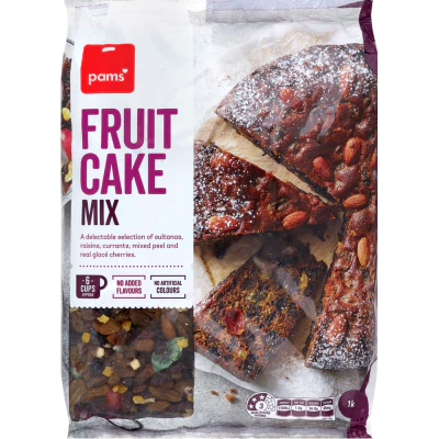 Pams Cake Mix Dried Fruit 1kg