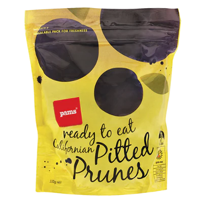 Pams Californian Pitted Prunes 500g